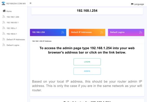 192168l254.com.mx Reviews Scam