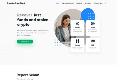 Assetsclaimback.com Reviews Scam