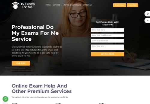 Doexamsforme.com Reviews Scam