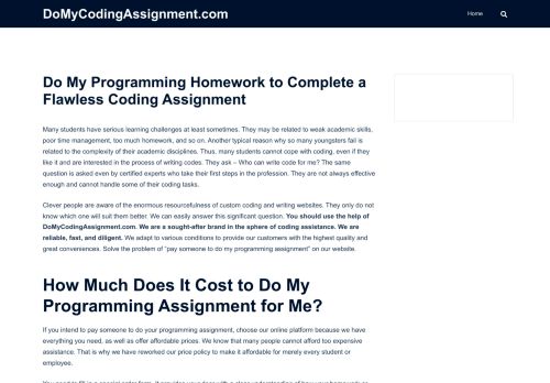Domycodingassignment.com Reviews Scam