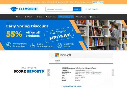 Examsbrite.com Reviews Scam