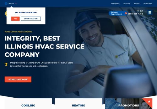 Integrityheating-cooling.com Reviews Scam