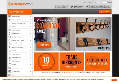 Ironmongeryworld.com Reviews Scam