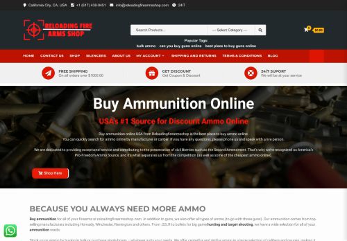 Reloadingfirearmsshop.com Reviews Scam