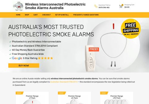 Wireless-interconnected-photoelectric-smoke-alarms-australia.com Reviews Scam